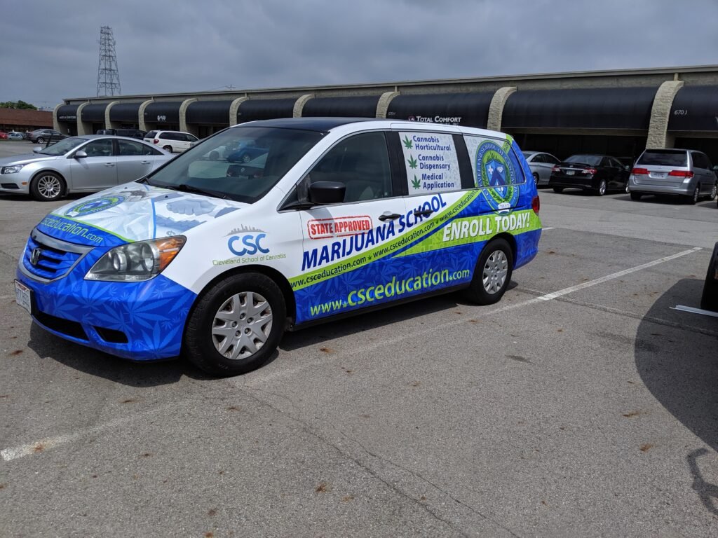 Minivan wrap columbus ohio