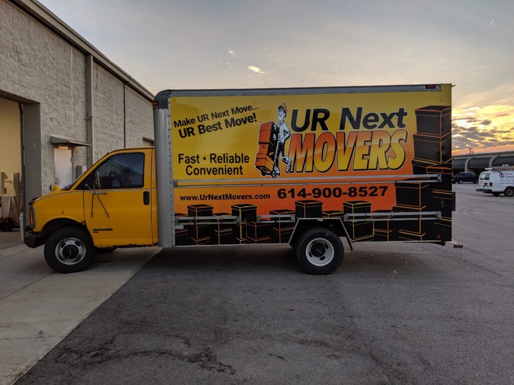 Moving Company Truck Wrap Columbus Ohio