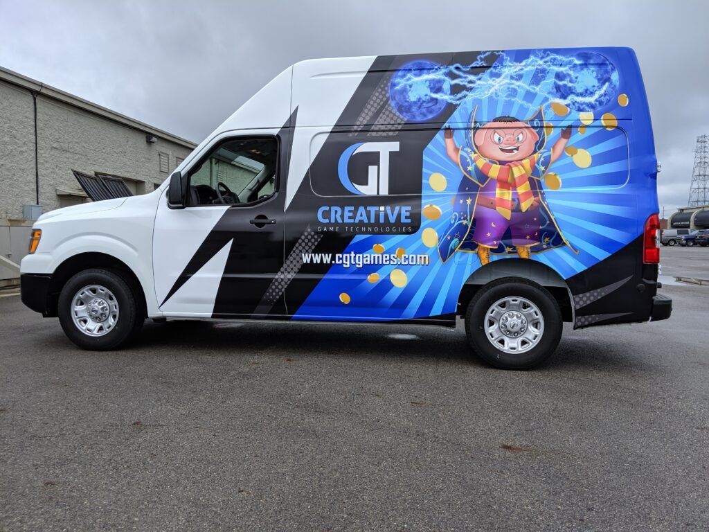 NV2500 Van wrap columbus ohio